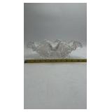 Vintage Crystal Dish – Starburst & Hobnail Cuts