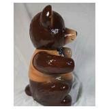 Vintage 1982 Kraft 'T. Bear' Cookie Jar - Genuine Regal China