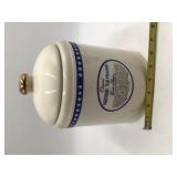 Vintage Nestle Toll House Cookies Ceramic Canister Jar