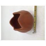 Van Briggle Colorado Tulip Bud Vase in Mulberry Brown Matte Glaze