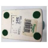 Vintage Haeger Royal Blue Turquoise Fan Vase 2003