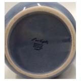 Royal Doulton Wright Blue Stoneware Pitcher Jug Oneida China Dishwasher Safe