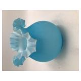 Antique Fenton Glass lamp