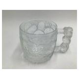 Vintage Flintstone glass mugs