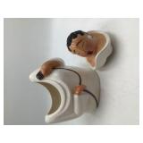 Vintage Ceramic Singer Cookie Jar