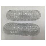 Vintage Clear Glass Dishes