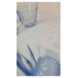 Vintage Turquoise Blue Glass Tumblers – Duralex Picardie Style