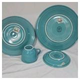 Vintage 1994 Fiesta Looney Tunes Daffy Duck 'It's Mine, All Mine!' Teal Set