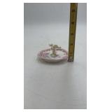 Vintage Limoges-Style Porcelain Ring Dish / Trinket Dish