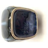 Vintage Hall USA Blue Drip Glaze Pitcher Jug #56 Mid-Century Modern