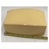 Vintage Haeger Pottery Vases – Yellow Rectangular & Turquoise Handled