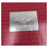 Fitz and Floyd Essentials Snowman Sleigh Figural Centerpiece