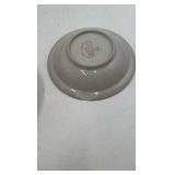 Vintage Monterey Stoneware 'Brown' Floral Pattern Set by M.I. Japan