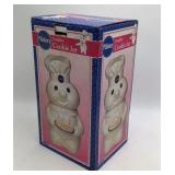Vintage Pillsbury Doughboy Cookie Jar 1997 Ceramic with Original Box