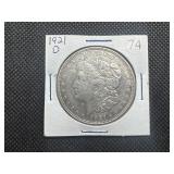1921-D Silver Morgan Dollar 1921-D Silver Morgan Dollar