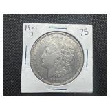 1921-D Silver Morgan Dollar 1921-D Silver Morgan Dollar