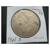 1921-S Silver Morgan Dollar 1921-S Silver Morgan Dollar