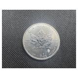 2011 BU Silver Canada Maple Leaf Coin - 1 Oz. of .9999 Silver 2011 BU Silver Canada Maple Leaf Coin - 1 Oz. of .9999 Silver