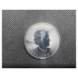 2020 BU Silver Canada Maple Leaf Coin - 1 Oz. of .9999 Silver 2020 BU Silver Canada Maple Leaf Coin - 1 Oz. of .9999 Silver