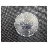 2020 BU Silver Canada Maple Leaf Coin - 1 Oz. of .9999 Silver 2020 BU Silver Canada Maple Leaf Coin - 1 Oz. of .9999 Silver