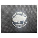 BU One Ounce .999 Silver Buffalo Round BU One Ounce .999 Silver Buffalo Round