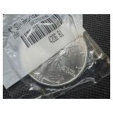 1998 Uncirculated American Silver Eagle in sealed Littleton package 1998 Uncirculated American Silver Eagle in sealed Littleton package