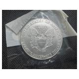 2001 Uncirculated American Silver Eagle in sealed Littleton package 2001 Uncirculated American Silver Eagle in sealed Littleton package