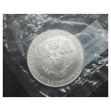 2006 Uncirculated American Silver Eagle in sealed Littleton package 2006 Uncirculated American Silver Eagle in sealed Littleton package