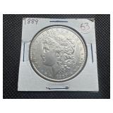 1889 Morgan Silver Dollar 1889 Morgan Silver Dollar