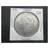 1889 Morgan Silver Dollar 1889 Morgan Silver Dollar