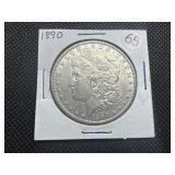 1890 Morgan Silver Dollar 1890 Morgan Silver Dollar