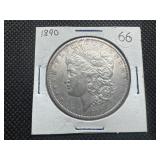 1890 Morgan Silver Dollar 1890 Morgan Silver Dollar