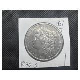 1890-S Morgan Silver Dollar 1890-S Morgan Silver Dollar