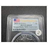 2021-O Privy Morgan Silver Dollar PCGS MS69 First Strike 2021-O Privy Morgan Silver Dollar PCGS MS69 First Strike