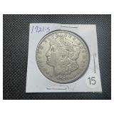 1921-S Morgan Silver Dollar 1921-S Morgan Silver Dollar