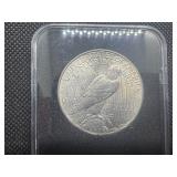 1924 Peace Silver Dollar Marked Gem BU Original Roll When Purchased 1924 Peace Silver Dollar Marked Gem BU Original Roll When Purchased
