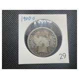 1900-S Silver Barber Half Dollar 1900-S Silver Barber Half Dollar