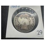 1900-S Silver Barber Half Dollar 1900-S Silver Barber Half Dollar