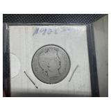 Three Barber Silver Quarters - 1908-O, 1910, and 1914 Three Barber Silver Quarters - 1908-O, 1910, and 1914