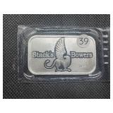 2022 One Ounce .999 Silver Stacks & Bowers Bar 2022 One Ounce .999 Silver Stacks & Bowers Bar
