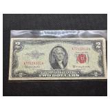 1953 Series C Red Seal $2 Bill 1953 Series C Red Seal $2 Bill