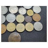 Twenty-two Older Foreign Coins, including one from 1866 Twenty-two Older Foreign Coins, including one from 1866