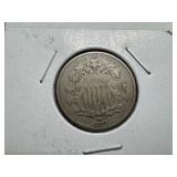 1867 Shield Nickle with Rays 1867 Shield Nickle with Rays