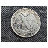 1945 Silver Walking Liberty Half Dollar 1945 Silver Walking Liberty Half Dollar