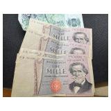 Six European Bank Notes Six European Bank Notes