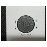 1940 Third Reich Germany 10 Reichspfennig 1940 Third Reich Germany 10 Reichspfennig