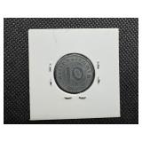 1940 Third Reich Germany 10 Reichspfennig 1940 Third Reich Germany 10 Reichspfennig