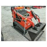 Mini Skid Steer Loader orange Mini Skid Steer Loader orange