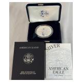 2000 P-American Eagle One Ounce Proof Silver Bullion Coin - original package with COA 2000 P-American Eagle One Ounce Proof Silver Bullion Coin - original package with COA
