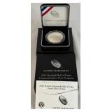 2014 National Baseball Hall of Fame Proof Silver Dollar - original package with COA 2014 National Baseball Hall of Fame Proof Silver Dollar - original package with COA